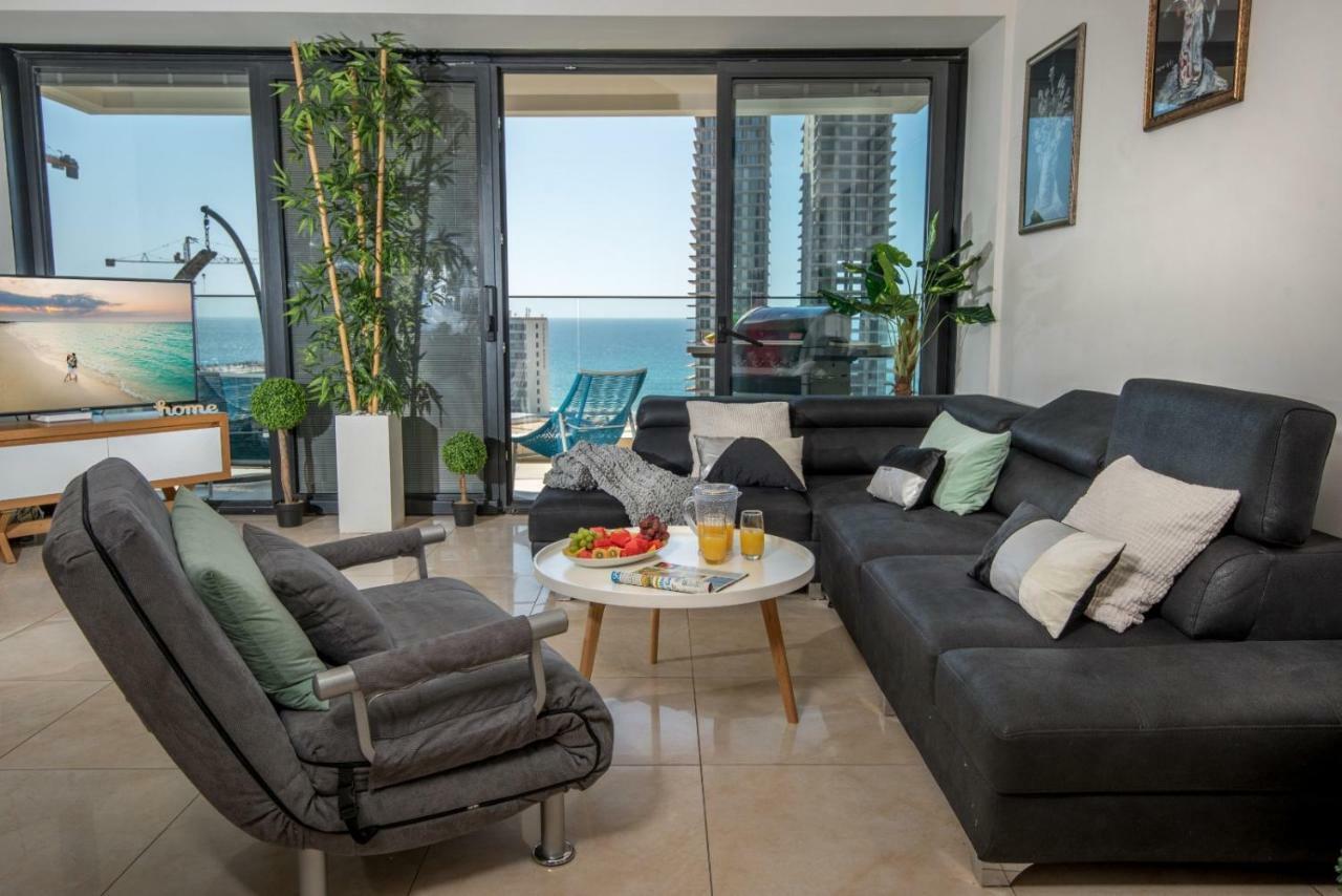 Bat Yam Luxery 5Br Sea View Suite Extérieur photo